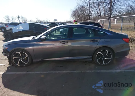 2019 Honda Accord Sport z USA, uszkodzony, nr VIN 1HGCV1F38KA123159